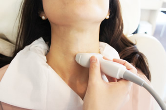 甲状腺 超音波検査（エコー検査）（こうじょうせんちょうおんぱけんさ）